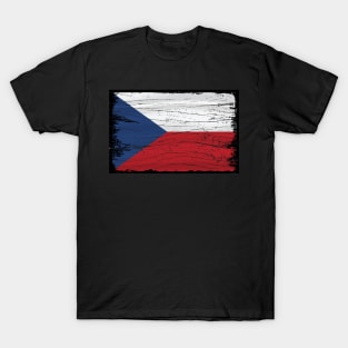 Flagge Tschechei Nation Osten T-Shirt